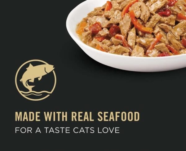 Adult Seafood Stew Entree in Sauce Canned Cat Food - Image 2