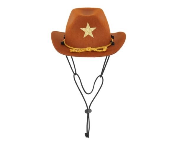 Frisco Cowboy Dog & Cat Costume Hat - Image 2